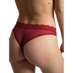 Tanga dentelle florale - rouge Tanga dentelle florale - rouge