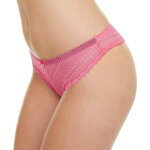 Tanga marelle - rose en coton