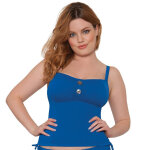 Tankini - bleu en nylon