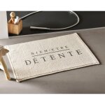 Tapis de bain bien etre - beige Tapis de bain bien etre - beige