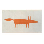 Tapis de bain mr fox mandarine Tapis de bain mr fox mandarine