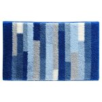 Tapis de bain plancha bleu
