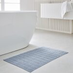 Tapis de bain today essential, bleu denim