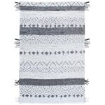 Tapis callista blanc / noir 120 x 180 Tapis callista blanc / noir 120 x 180