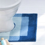 Tapis contour wc 1000g / m� illusion - bleu