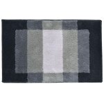 Tapis contour wc 1000g / m� illusion - gris