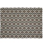 Tapis en coton imprimé 120x170 cm café Tapis en coton imprimé 120x170 cm café