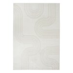 Tapis effet laine anoai blanc Tapis effet laine anoai blanc