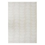 Tapis effet laine blanc anoai Tapis effet laine blanc anoai