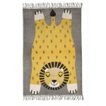 Tapis enfant rectangulaire lion 110x170 leono