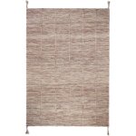 Tapis laine contemporain brun rose s Tapis laine contemporain brun rose s