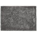 Tapis shaggy - gris souris