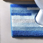 Tapis wc plancha bleu Tapis wc plancha bleu