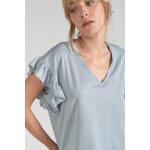 Tee - hirt ryl gris en viscose Tee - hirt ryl gris en viscose