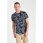 Tee - shirt arzo bleu en coton upton