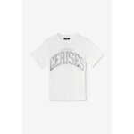 Tee - shirt fille claudegi blanc en coton