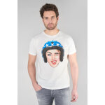 Tee - shirt cram blanc en coton Tee - shirt cram blanc en coton