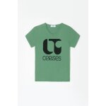 Tee - shirt fille nitagi vert bella en coton Tee - shirt fille nitagi vert bella en coton