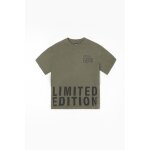 Tee - shirt garon ribabo vert niko en coton