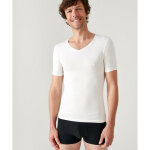 Tee - shirt homme manches courtes ecru thermolactyl