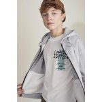 Tee - shirt garon lingbo marron zack en coton