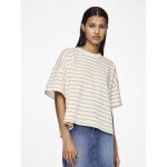 Tee shirt manches courtes chilli blanc cassé en coton lane Tee shirt manches courtes chilli blanc cassé en coton lane
