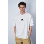 Tee - shirt manches courtes col rond blanc pour homme Tee - shirt manches courtes col rond blanc pour homme
