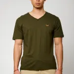 Tee shirt manches courtes en coton beter kaki