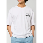 Tee shirt manches courtes en coton joey white blanc