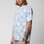 Tee shirt manches courtes en coton togo white blanc
