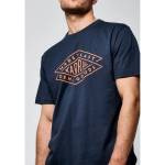 Tee shirt manches courtes en coton toky bleu marine