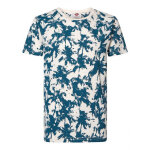 Tee - shirt � manches courtes pour gar�on en coton blanc