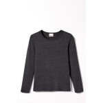 Tee - shirt enfant manches longues anthracite thermolactyl