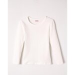Tee shirt enfant manches longues blanc thermolactyl