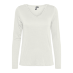 Tee shirt manches longues en viscose billo blanc maia