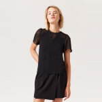 Tee shirt manches papillon noir