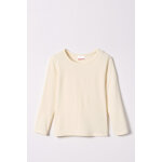 Tee - shirt enfant mixte microfibre stretch, manches longues écru Tee - shirt enfant mixte microfibre stretch, manches longues écru
