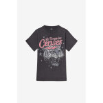 Tee - shirt fille munsongi noir en coton