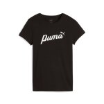 Tee - shirt noir ess + blossom en coton Tee - shirt noir ess + blossom en coton