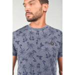 Tee - shirt osmel bleu en coton