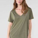 Tee - shirt parodia kaki en tencel Tee - shirt parodia kaki en tencel