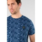 Tee - shirt robas bleu tito en coton
