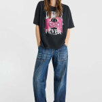 Tee - shirt rosalia noir maëlys vivi Tee - shirt rosalia noir maëlys vivi