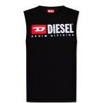 Tee - shirt sans manches coton noir
