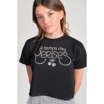 Tee - shirt fille wileygi noir cate