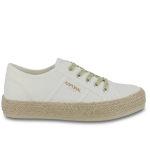 Tennis femme biorgaty blanc en coton