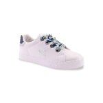 Tennis  lacet femme blanc et marine severine