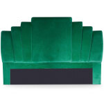 Tête de lit arena 180 cm velours vert Tête de lit arena 180 cm velours vert