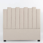Tête de lit tissu beige lucky Tête de lit tissu beige lucky