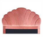 Tête de lit mermaid 160 cm velours rose Tête de lit mermaid 160 cm velours rose